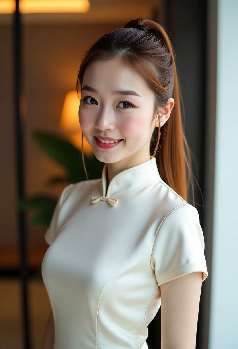 林夏拉开窗帘